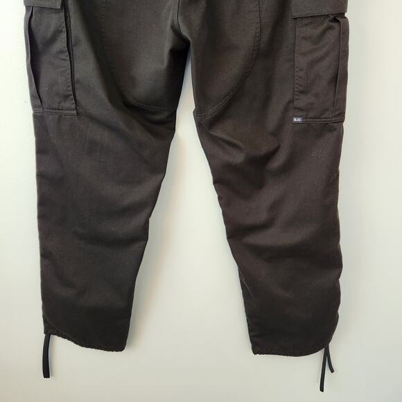 5.11 Tactical Pants Mens 2X Large Waist 43.5-47 Black Cargo Combat Utility Work - Picture 8 of 16